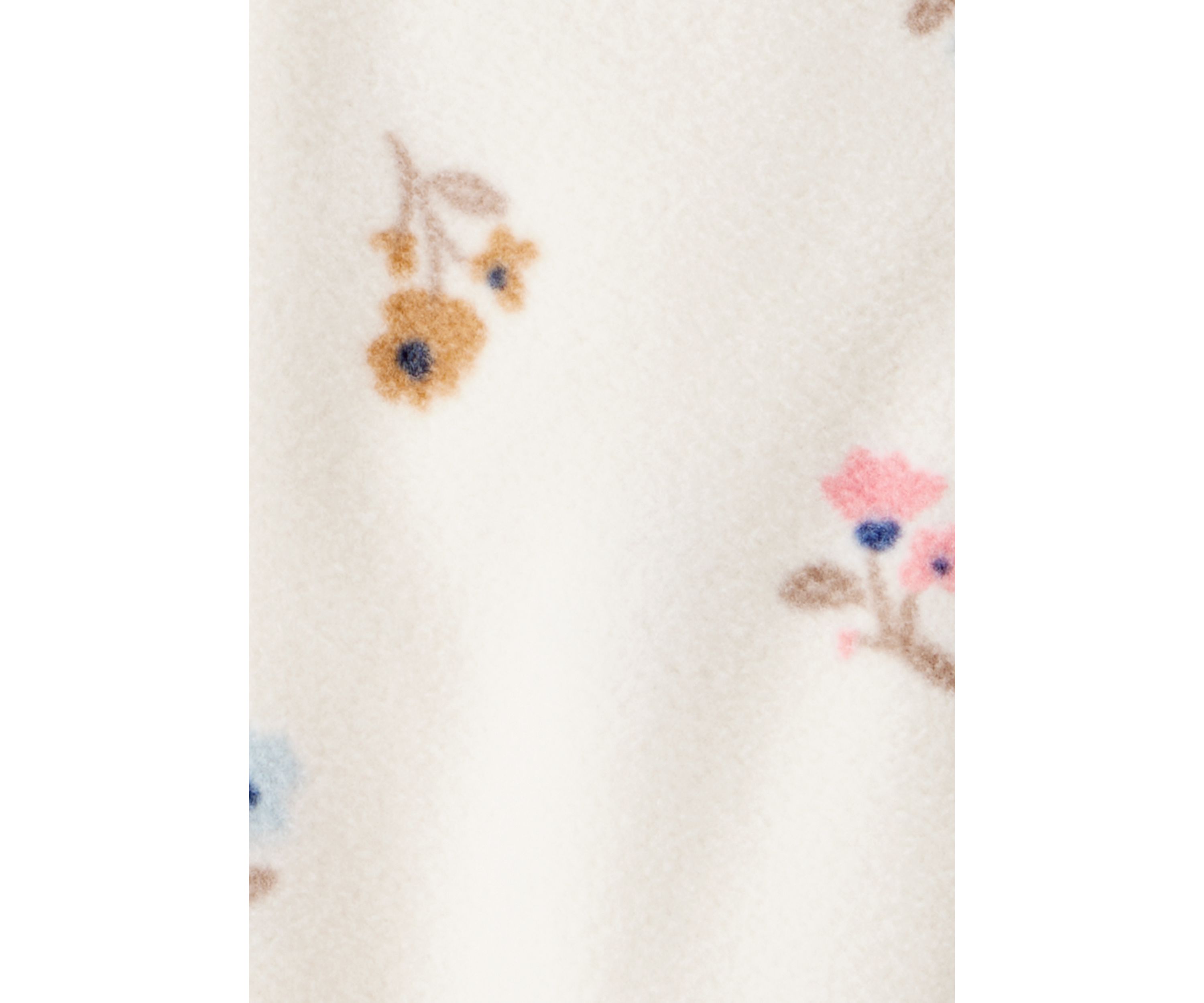 Baby Girls Printed Microfleece Footie Pajamas
