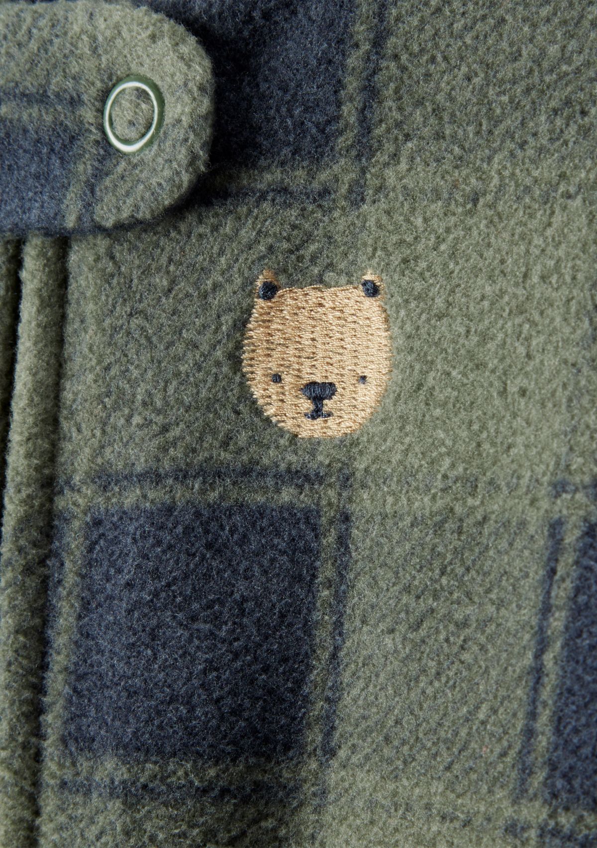 Baby Boys Microfleece Printed Footie Pajamas