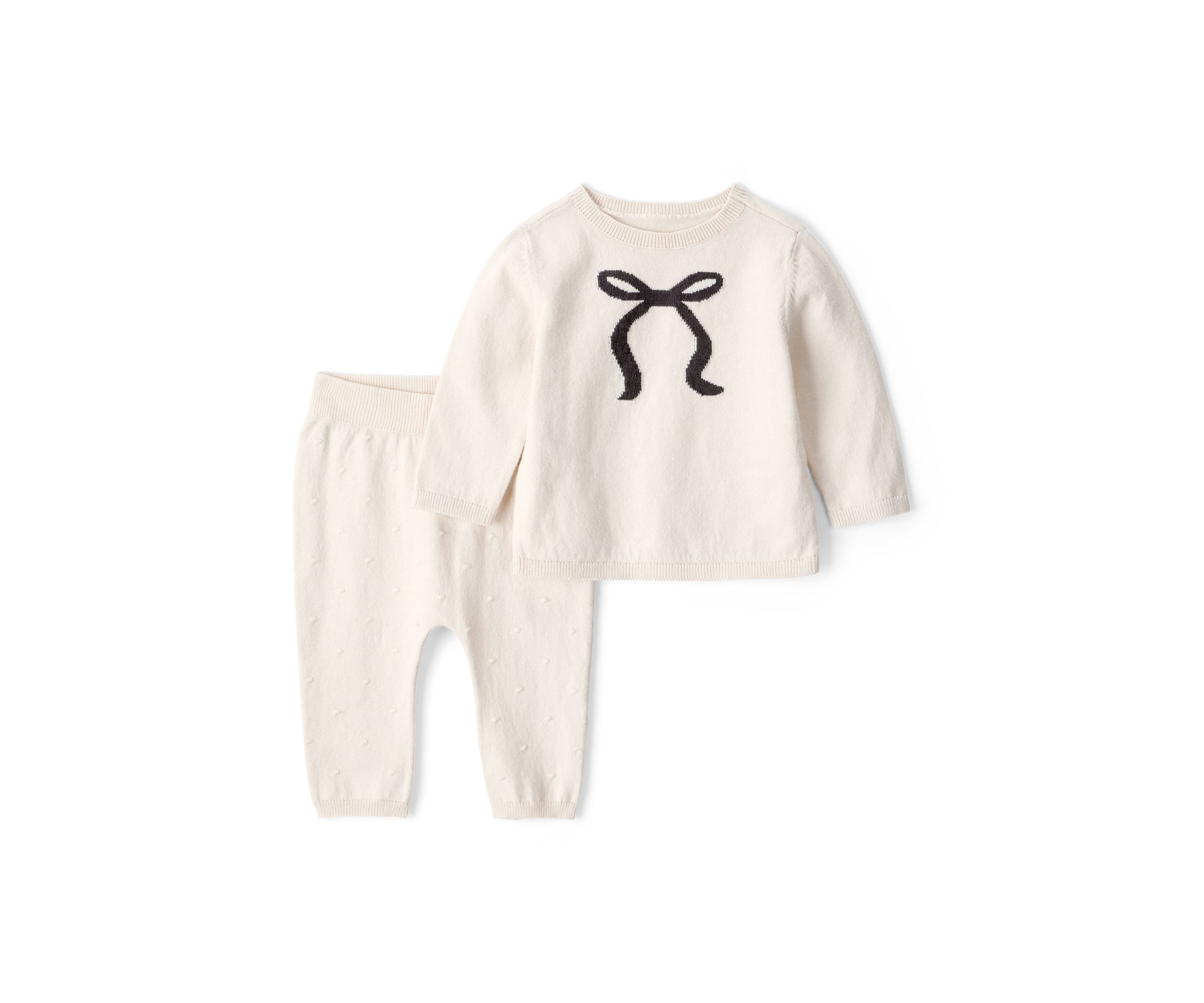Baby Girls Graphic Sweater and Pants Set