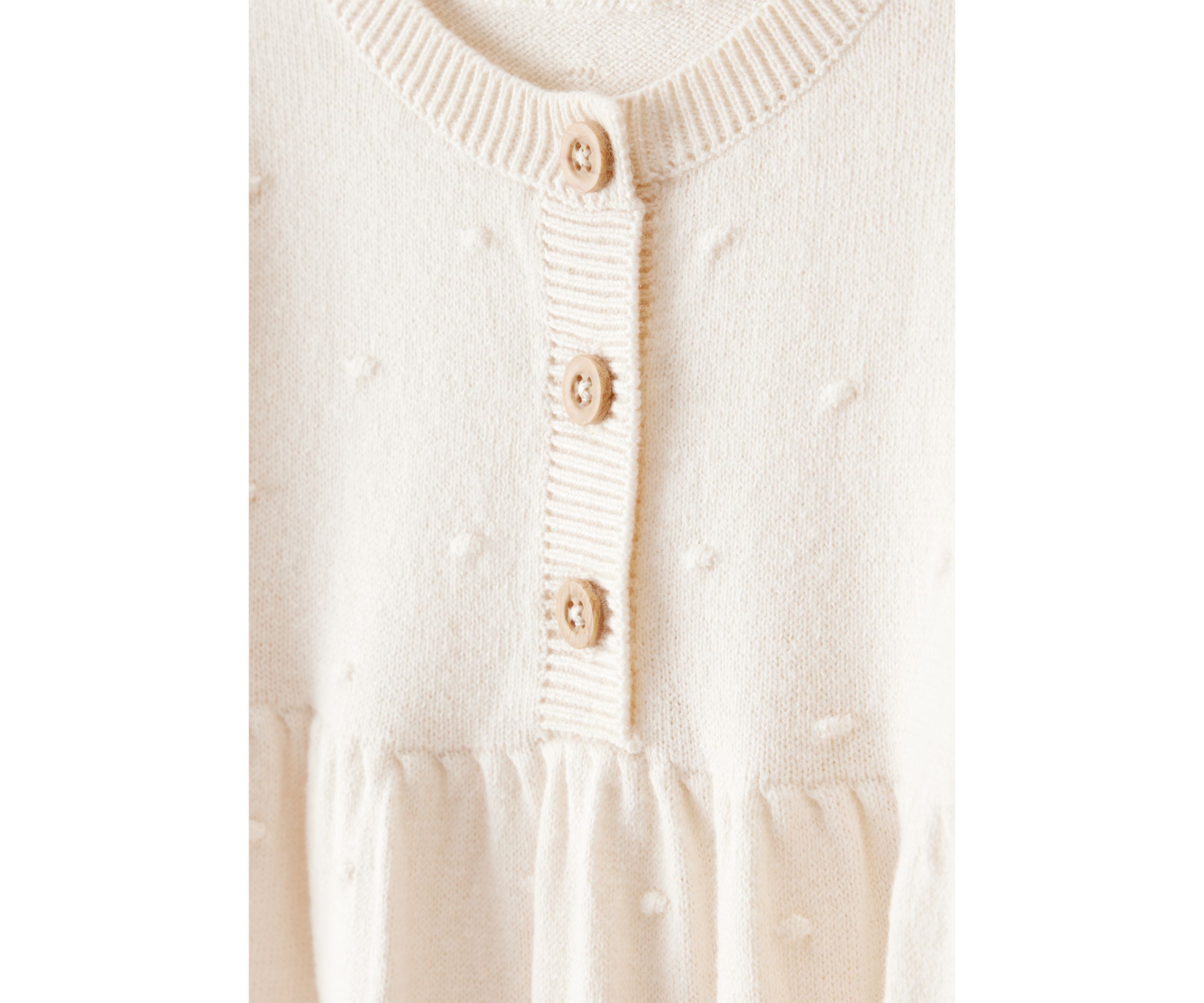 Baby Girls Flutter Shoulder Jumpsuit
