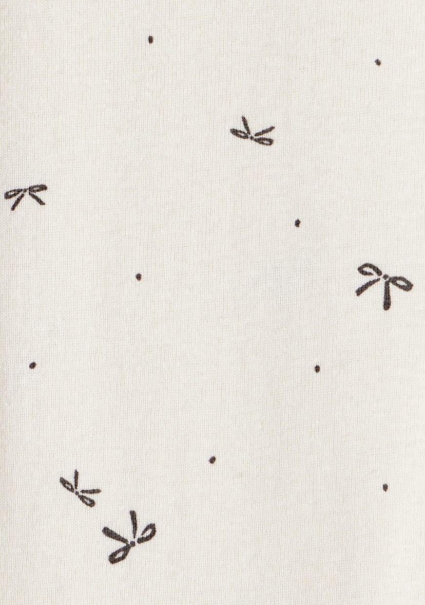 Baby Girls Printed Bodysuit and Jumper Dress Set