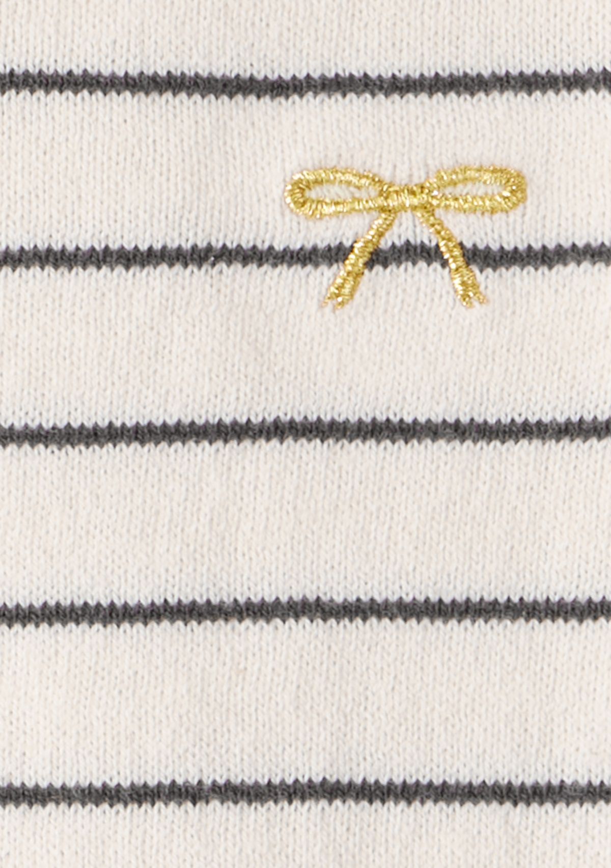 Baby Girls Marled Stripe Peplum Ruffle Sweater and Leggings Set