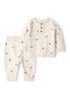 Carter's Baby Boys Sweater & Joggers Set, 24M – 60% Off