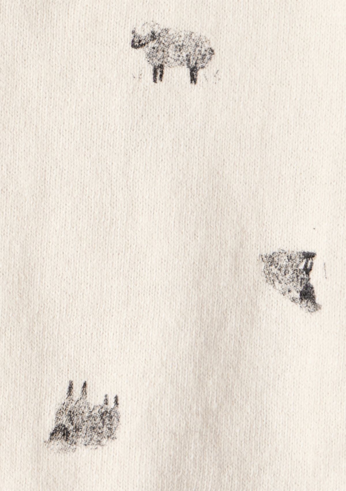 Baby Boys Printed Sweater and Joggers Set