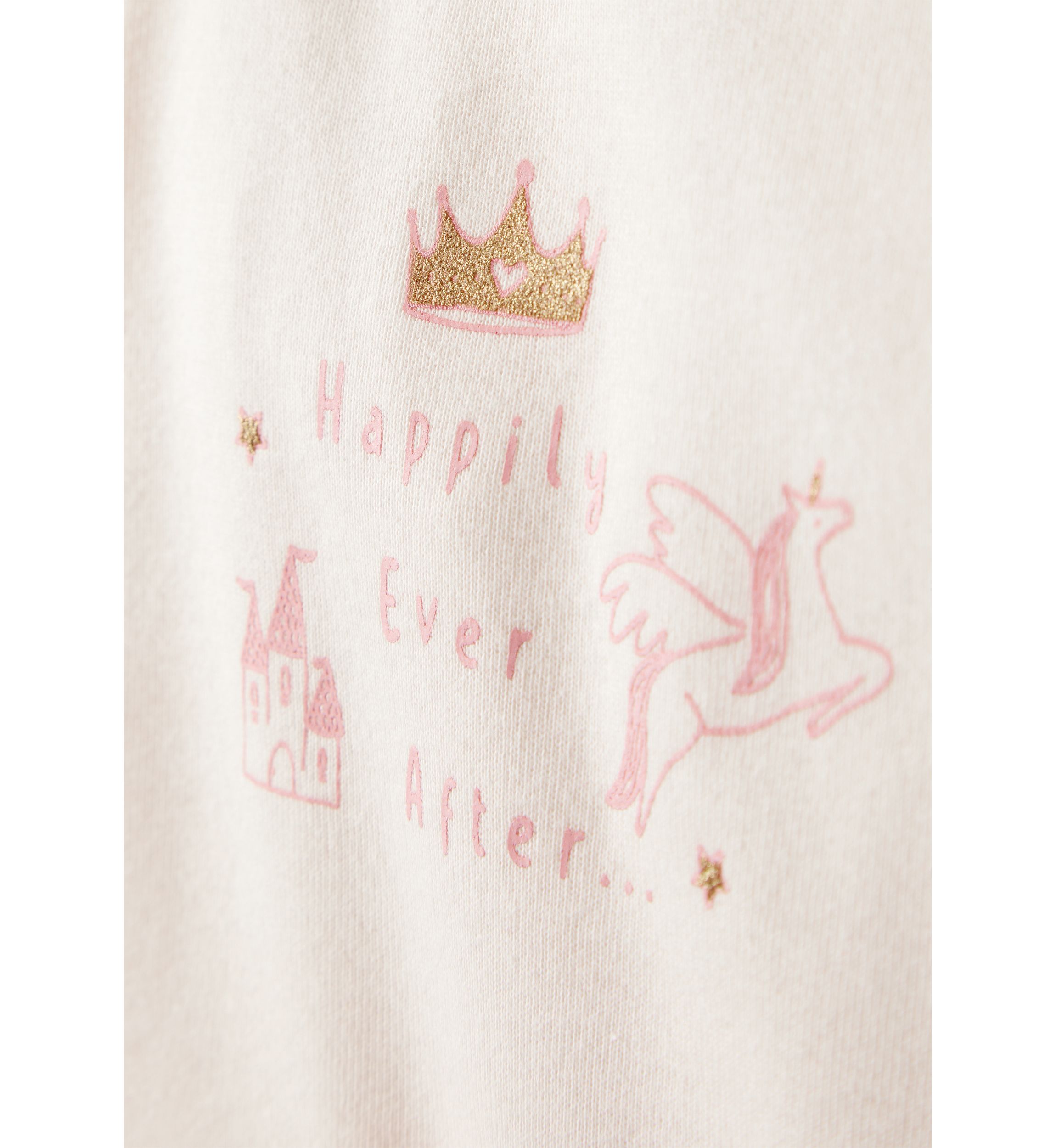 Baby Girls Unicorn Printed Bodysuit Set