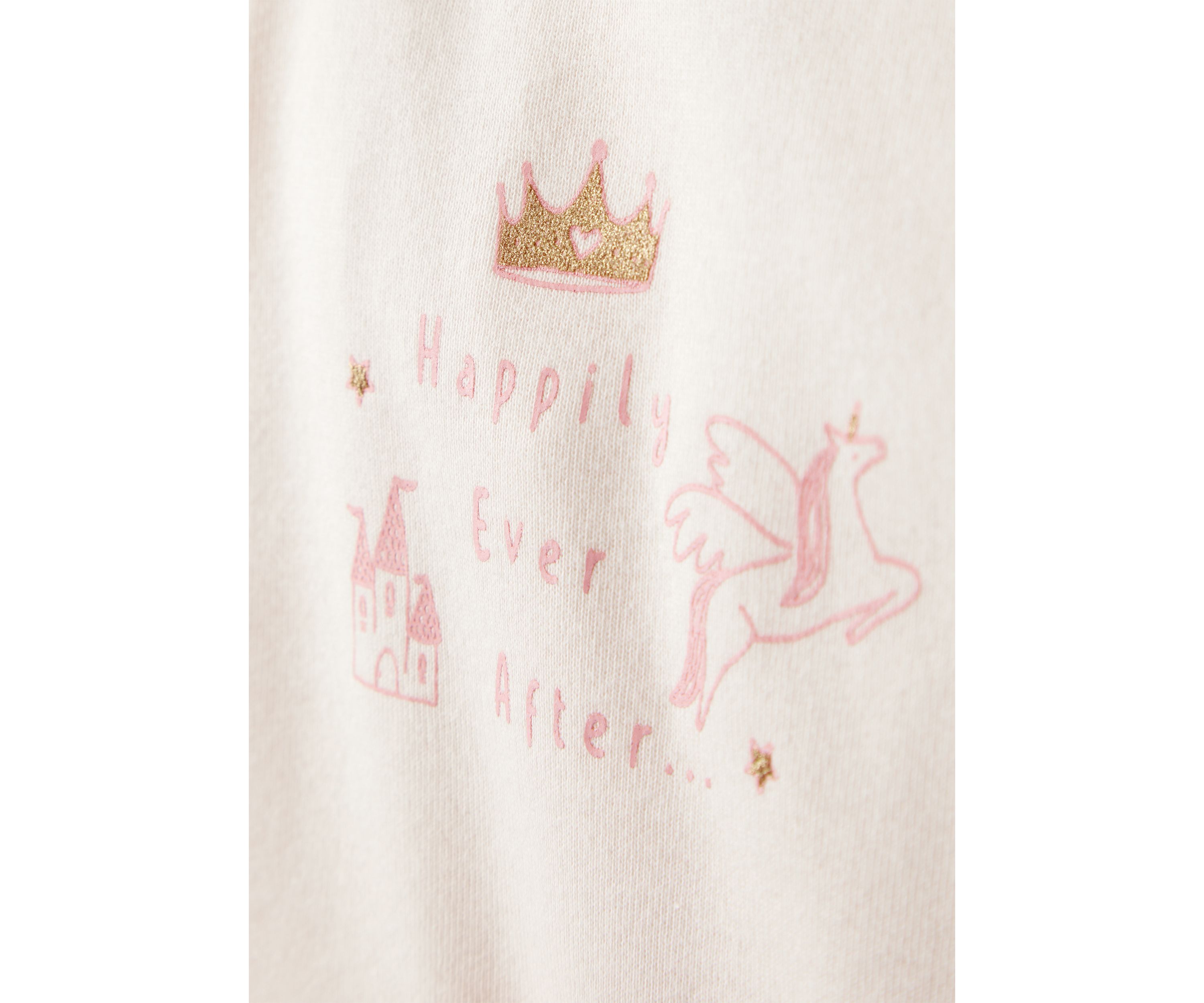 Baby Girls Unicorn Printed Bodysuit Set