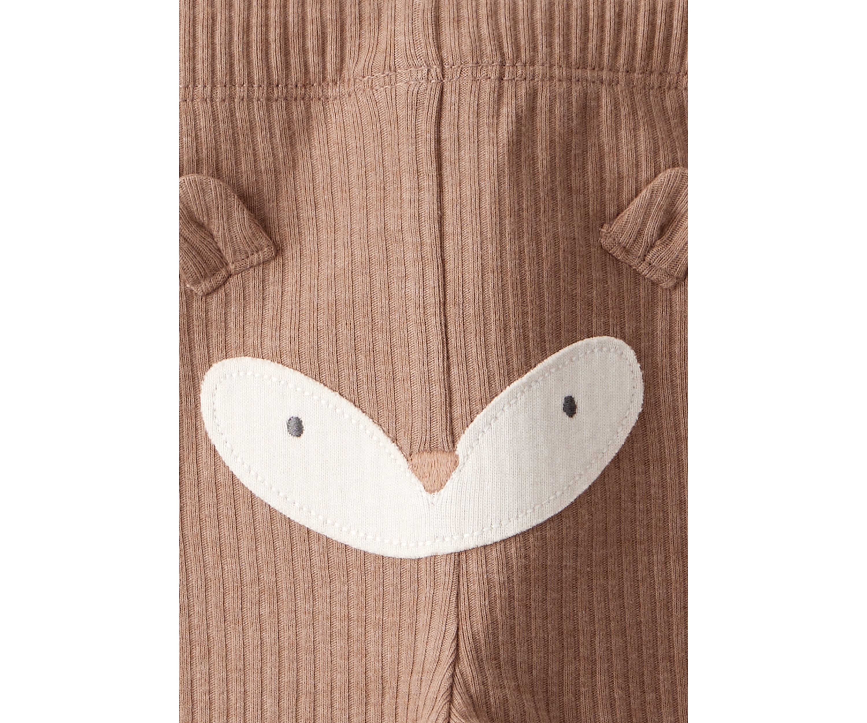 Baby Boys Three Piece Fox Bodysuit Set