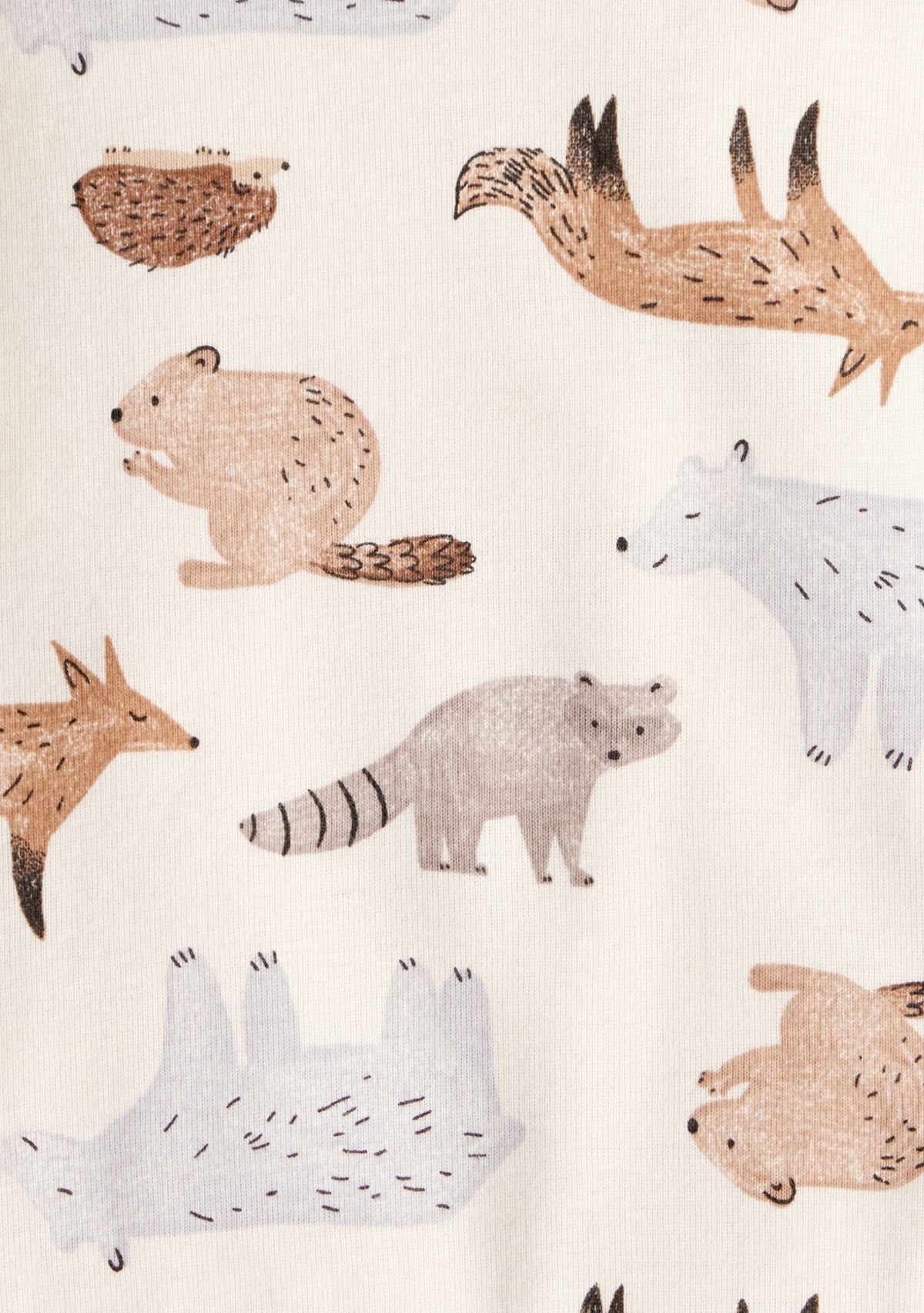 Baby Boys Three Piece Fox Bodysuit Set