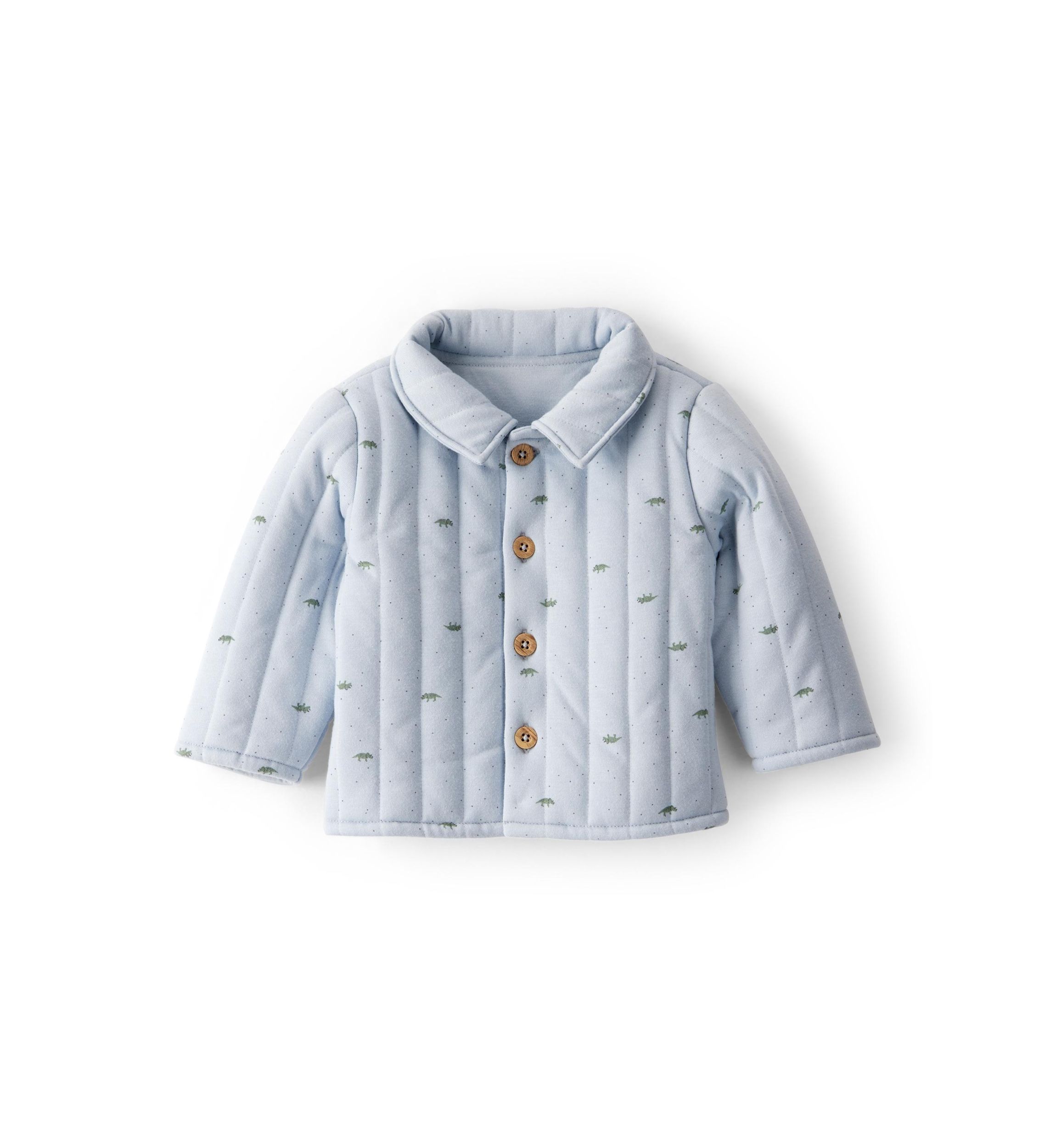 Baby Boys Dinosaur Quilted Cardigan