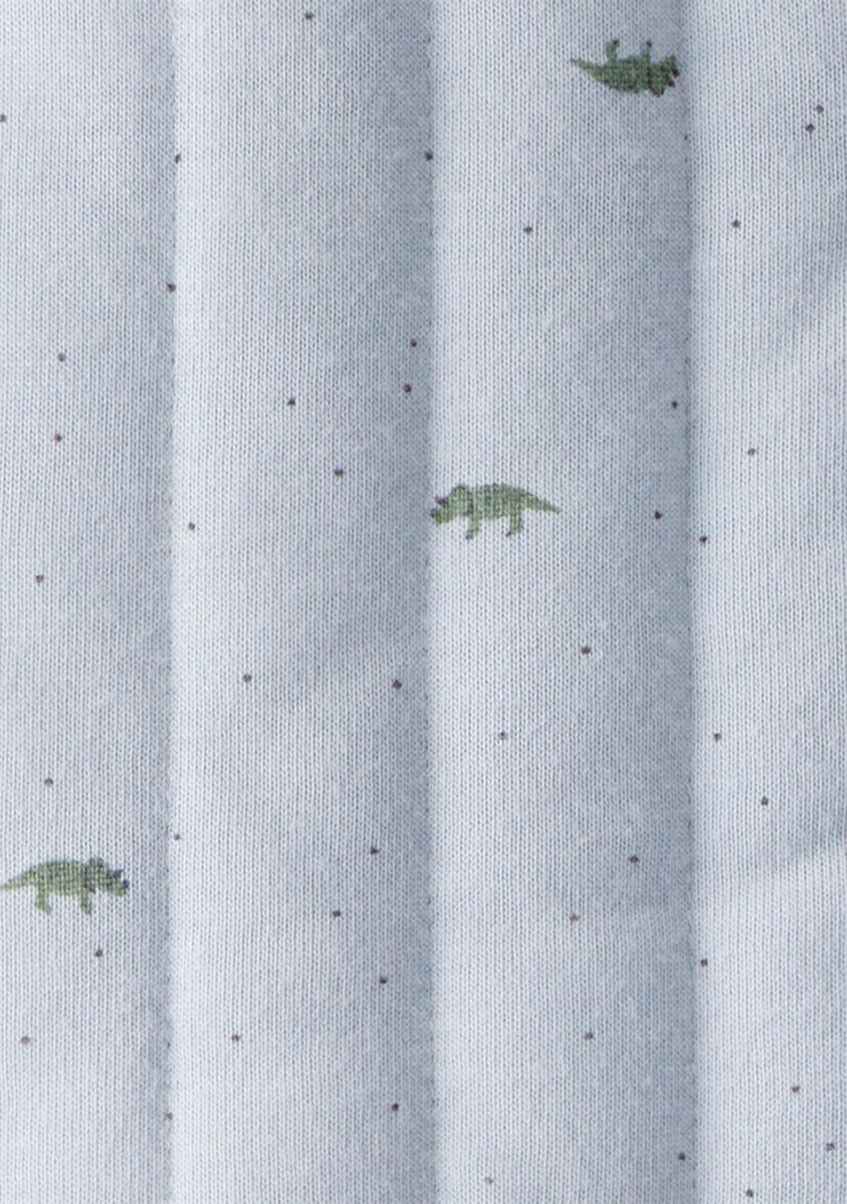 Baby Boys Dinosaur Quilted Cardigan