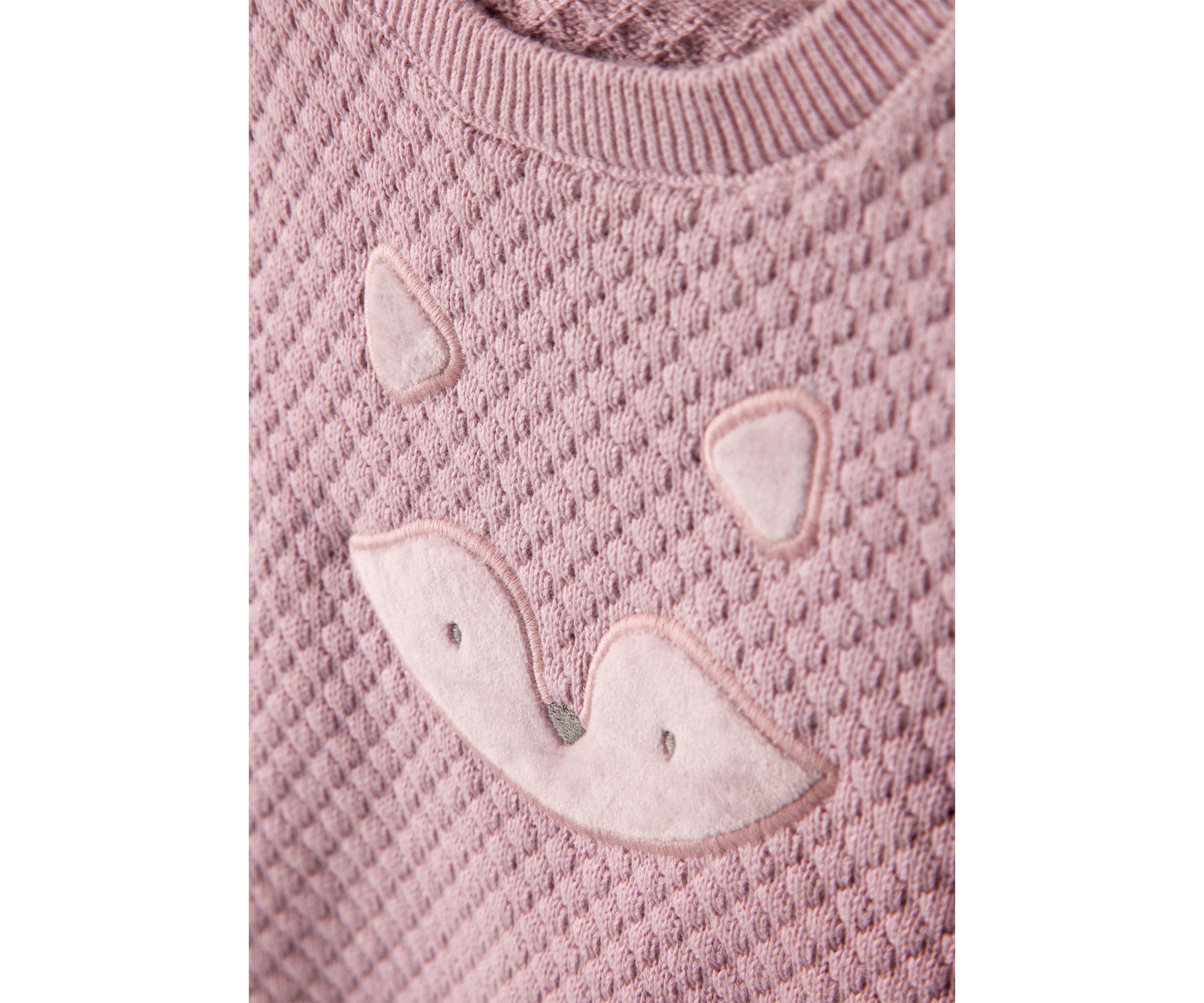 Baby Girls Fox Sweater and Pants Set