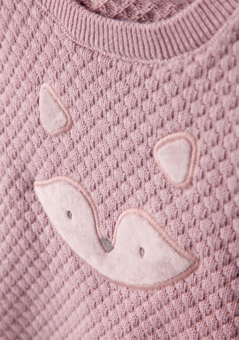 Baby Girls Fox Sweater and Pants Set