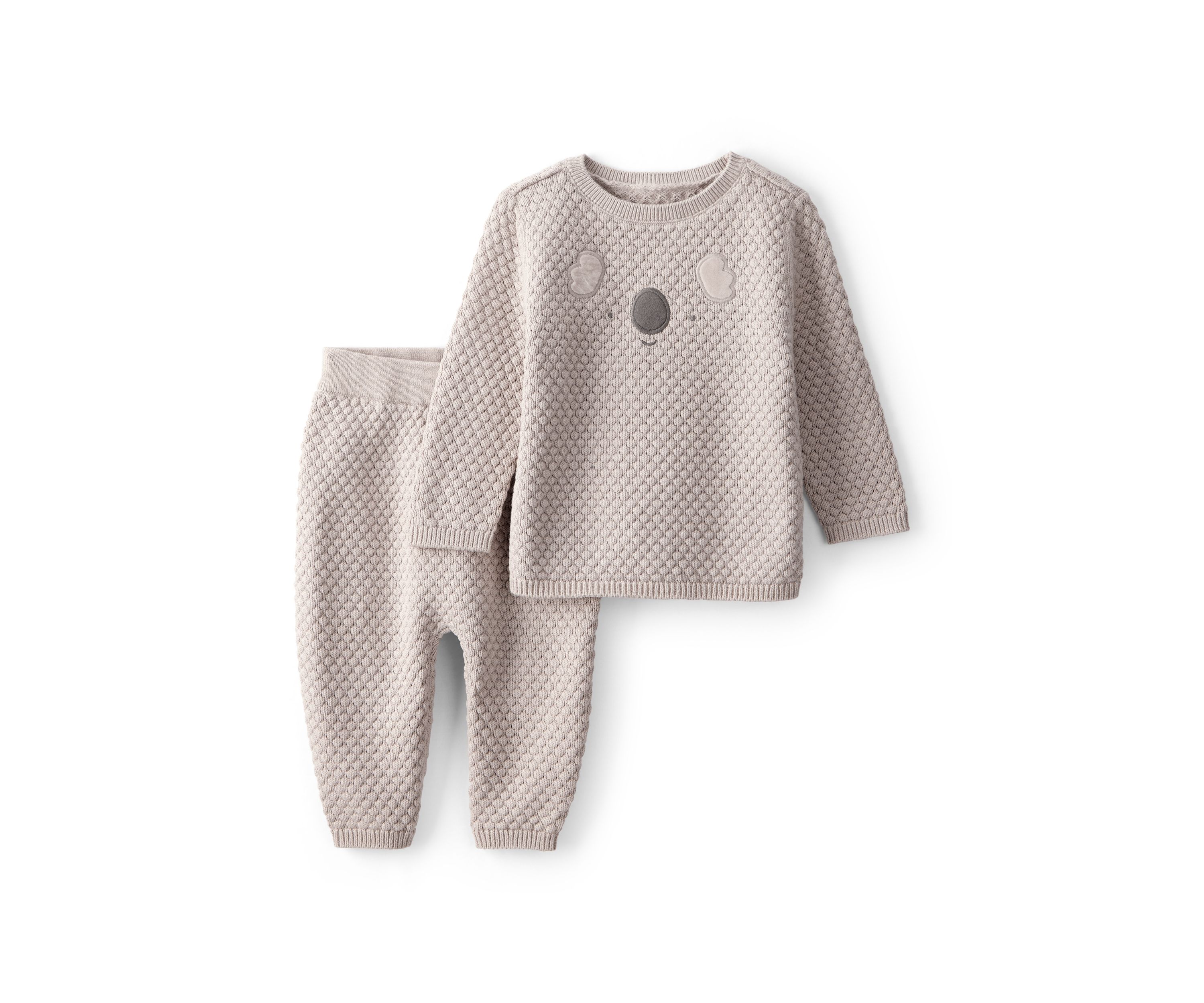 Baby Boys Knit Sweater and Pants Set