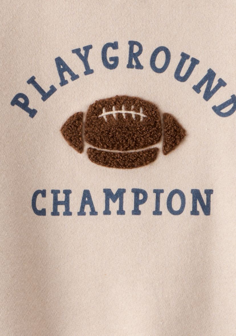 Baby Boys Football Graphic Sweatshirt and Joggers Set