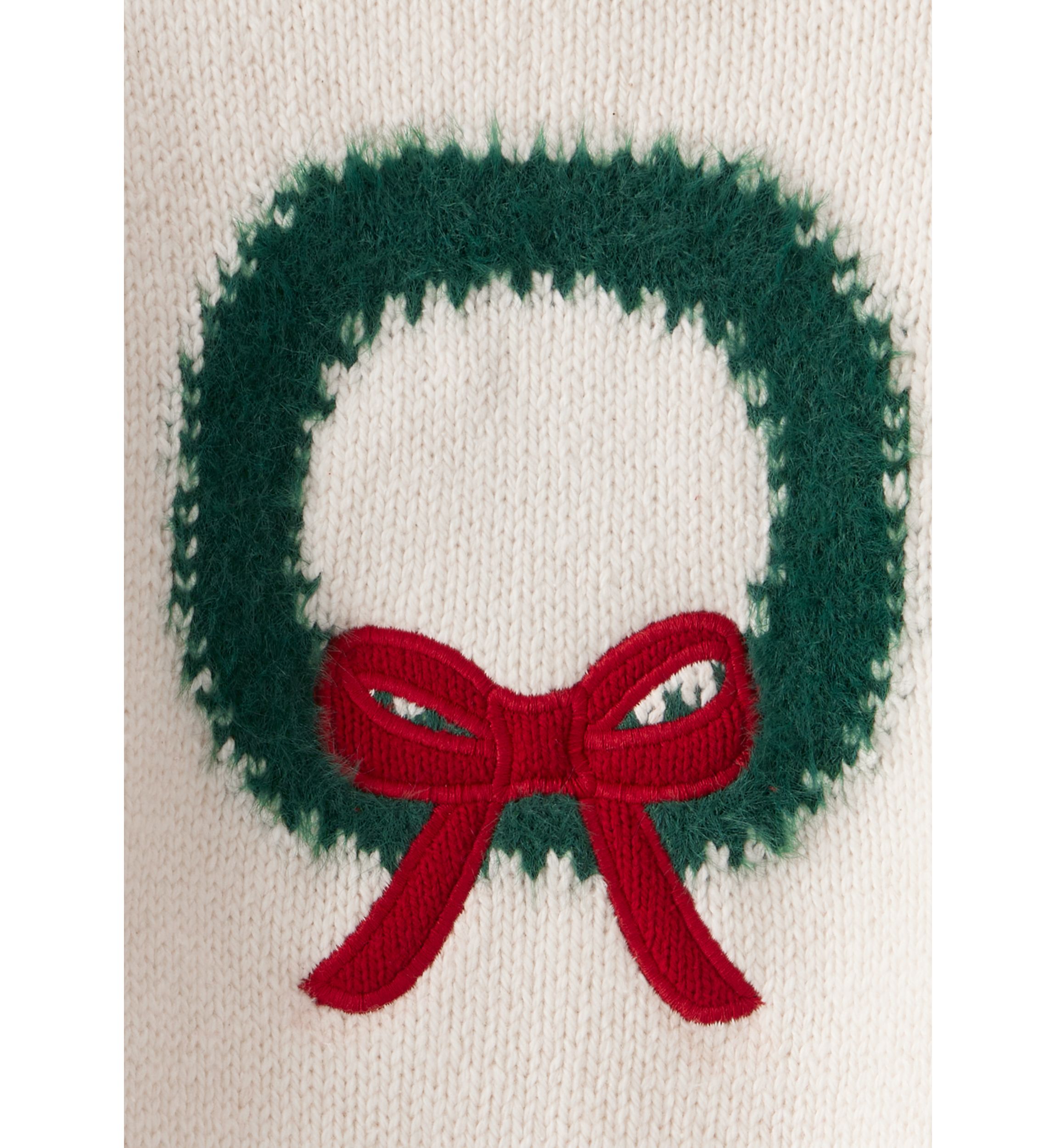 Baby Girls Wreath Sweater and Leggings Set