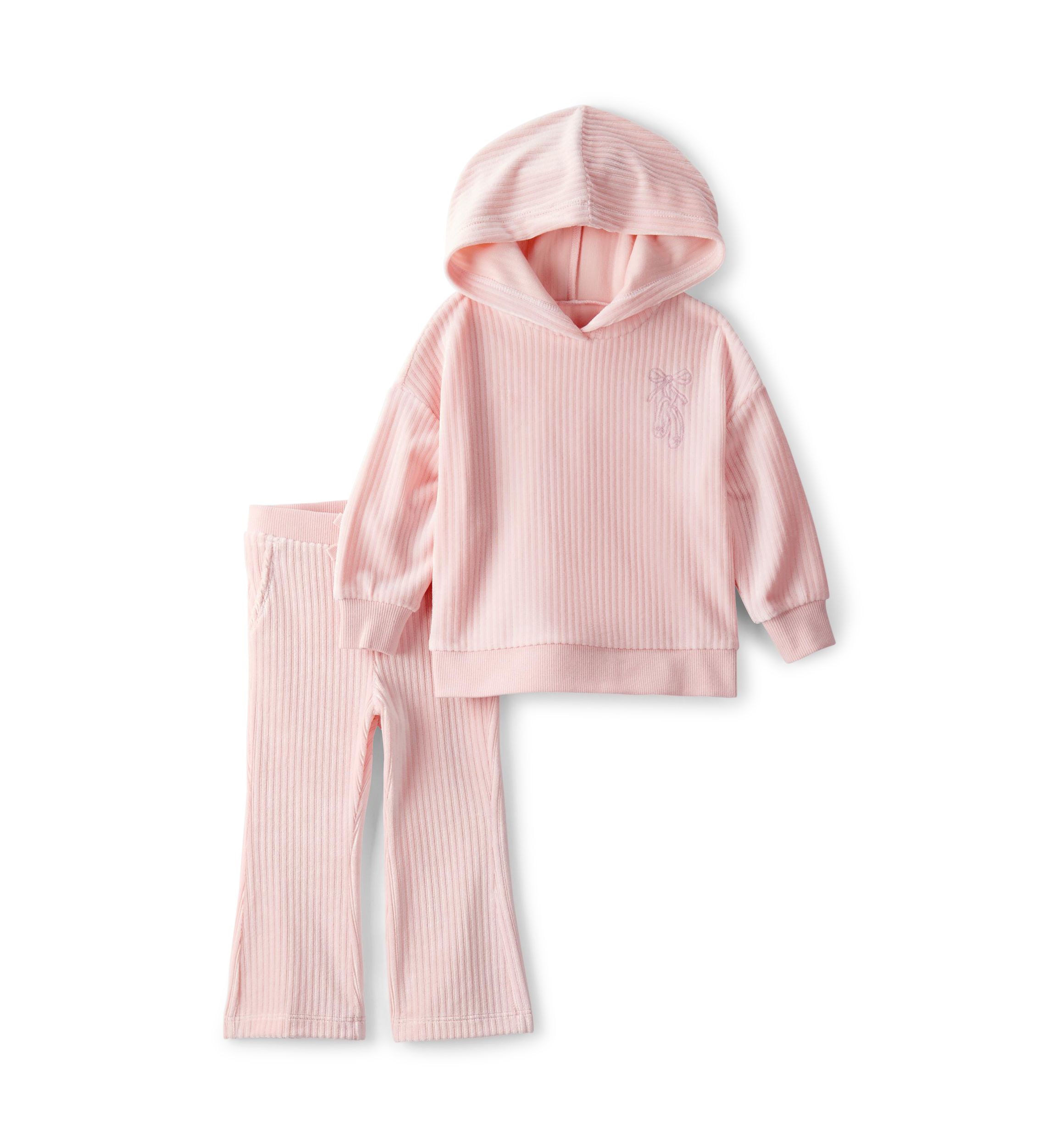 Toddler Girls Flared Pants Set