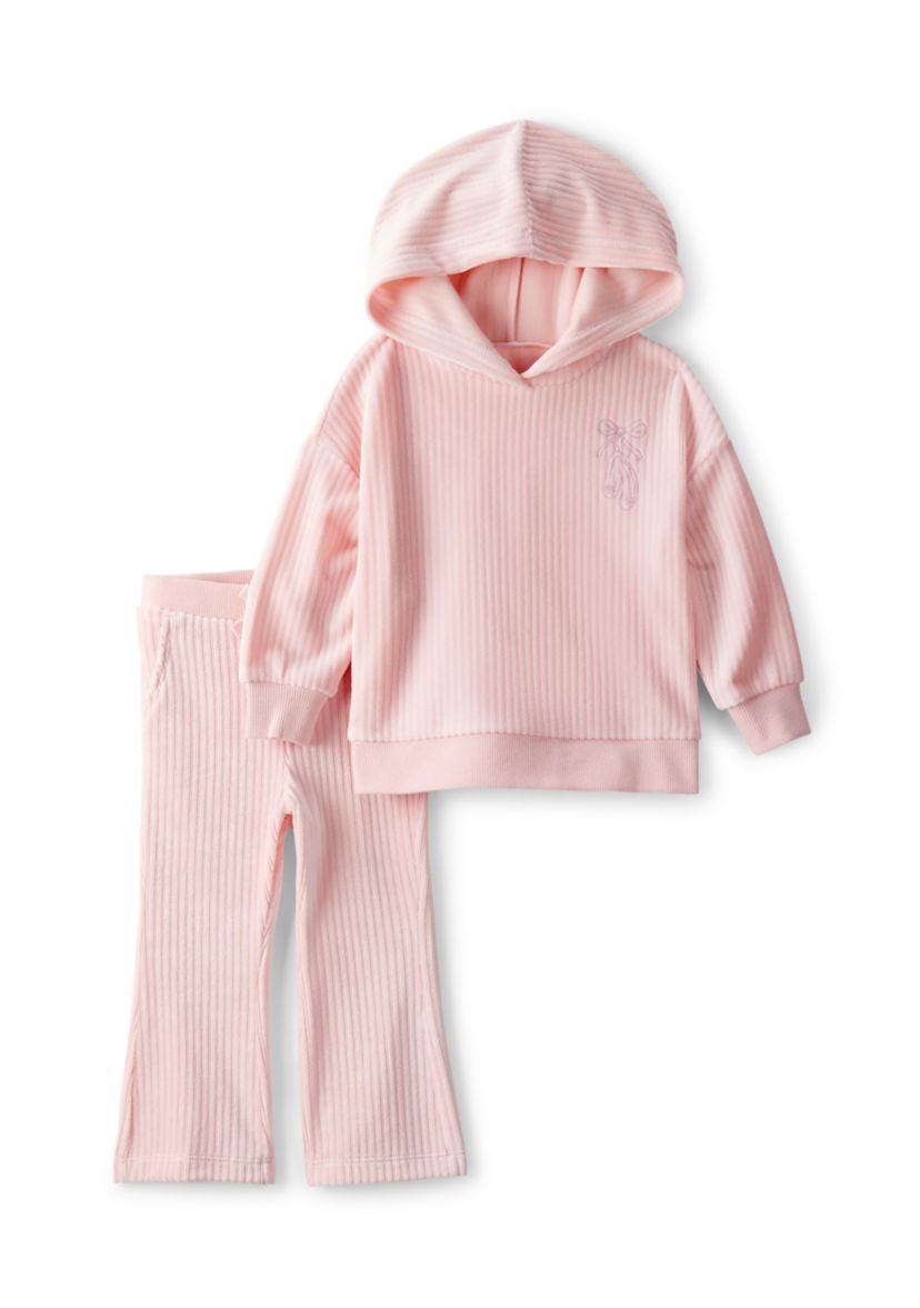 Toddler Girls Flared Pants Set