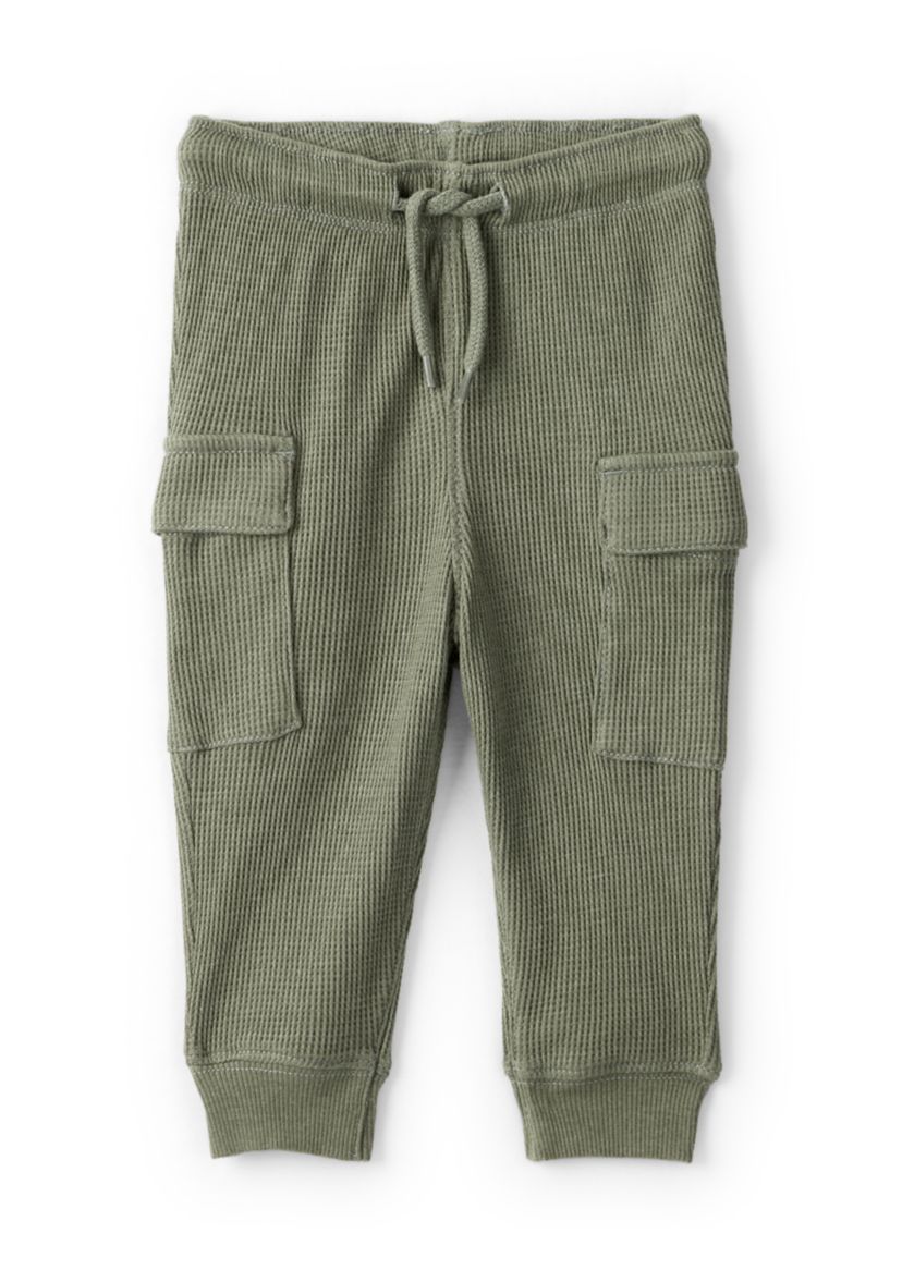Baby Boys 1/4 Zip Pullover Sweatshirt and Jogger Pants Set
