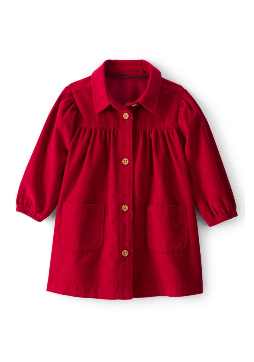 Baby Girls Button Front Dress