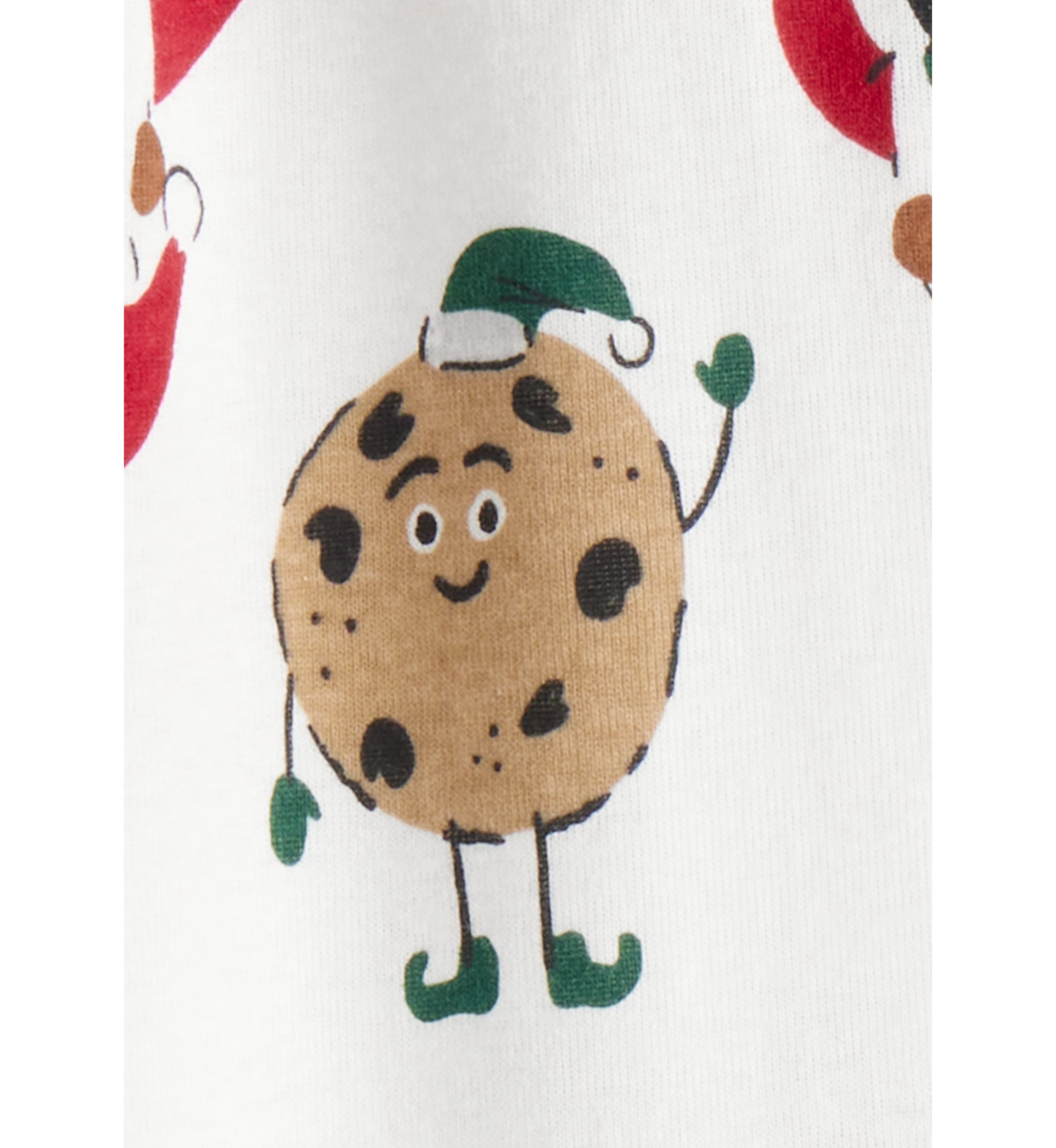 Baby Festive Printed Footie Pajamas
