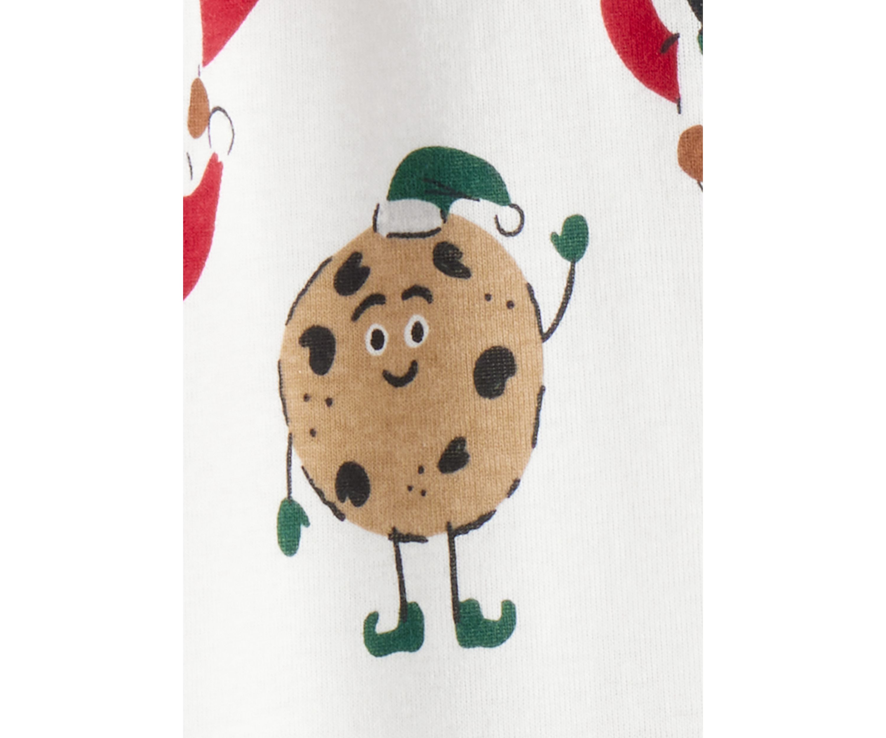 Baby Festive Printed Footie Pajamas