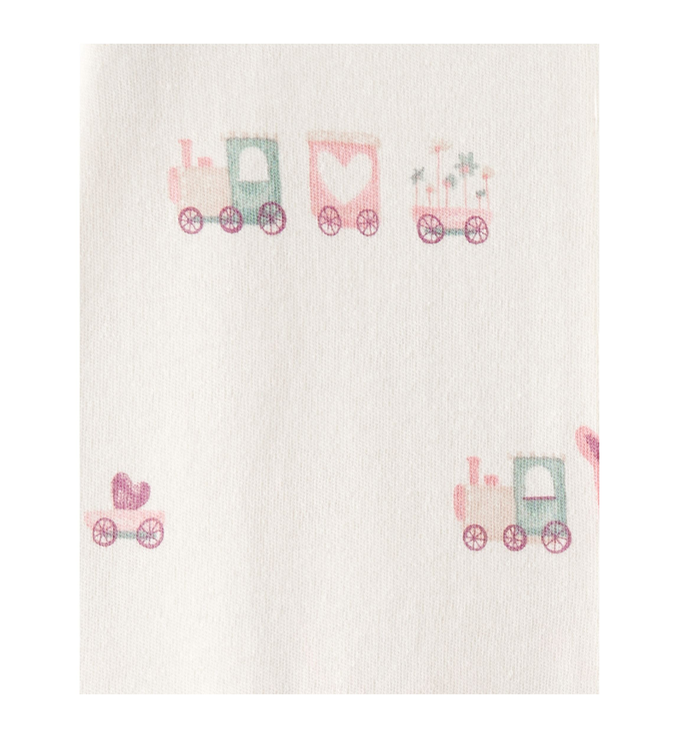 Baby Boys Interlock Snap Footed Pajamas 