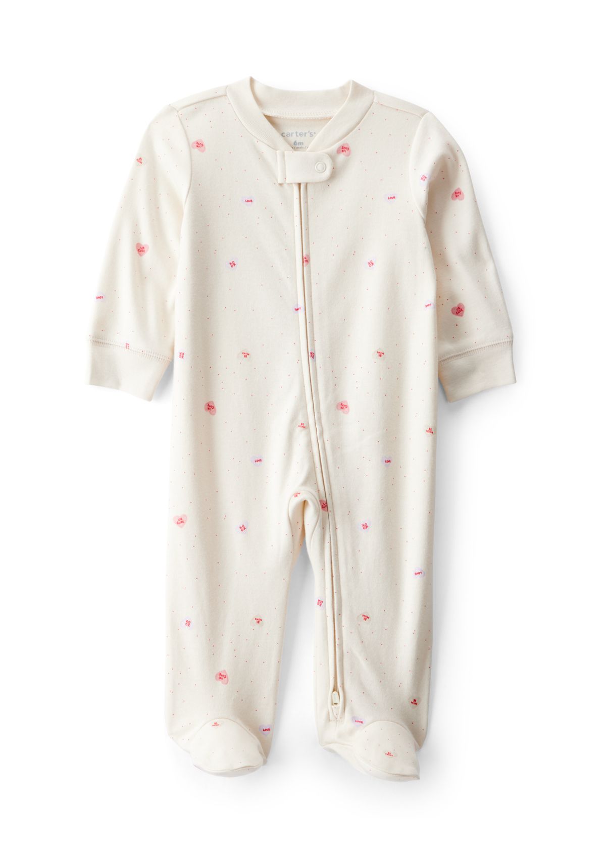 Baby Girls Printed One Piece Pajama