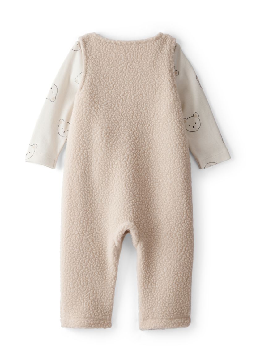 Baby Boys 2-Piece Overall Set