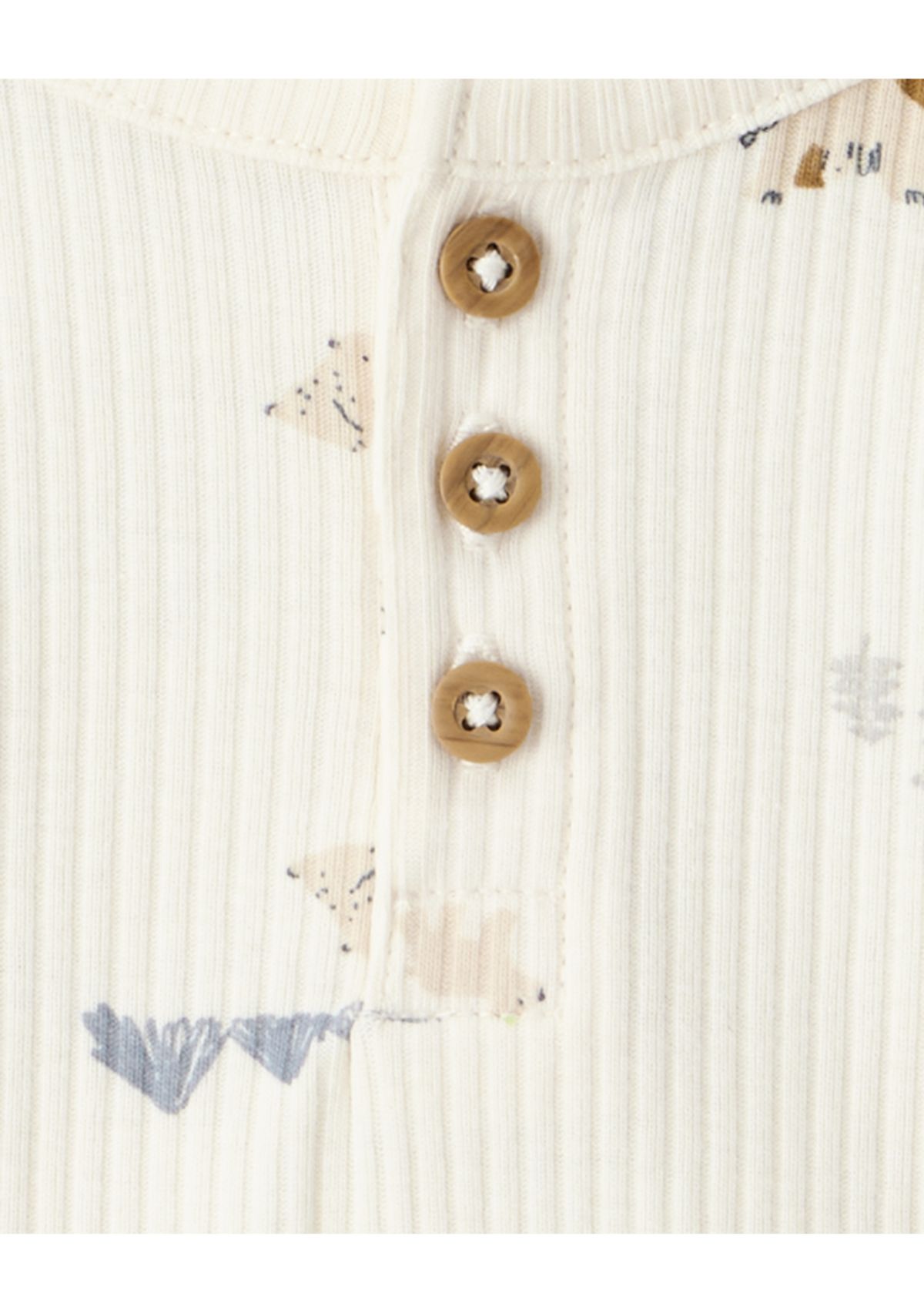 Baby Boys 3-Pack Elephant Print Long-Sleeve Multipack Bodysuits!