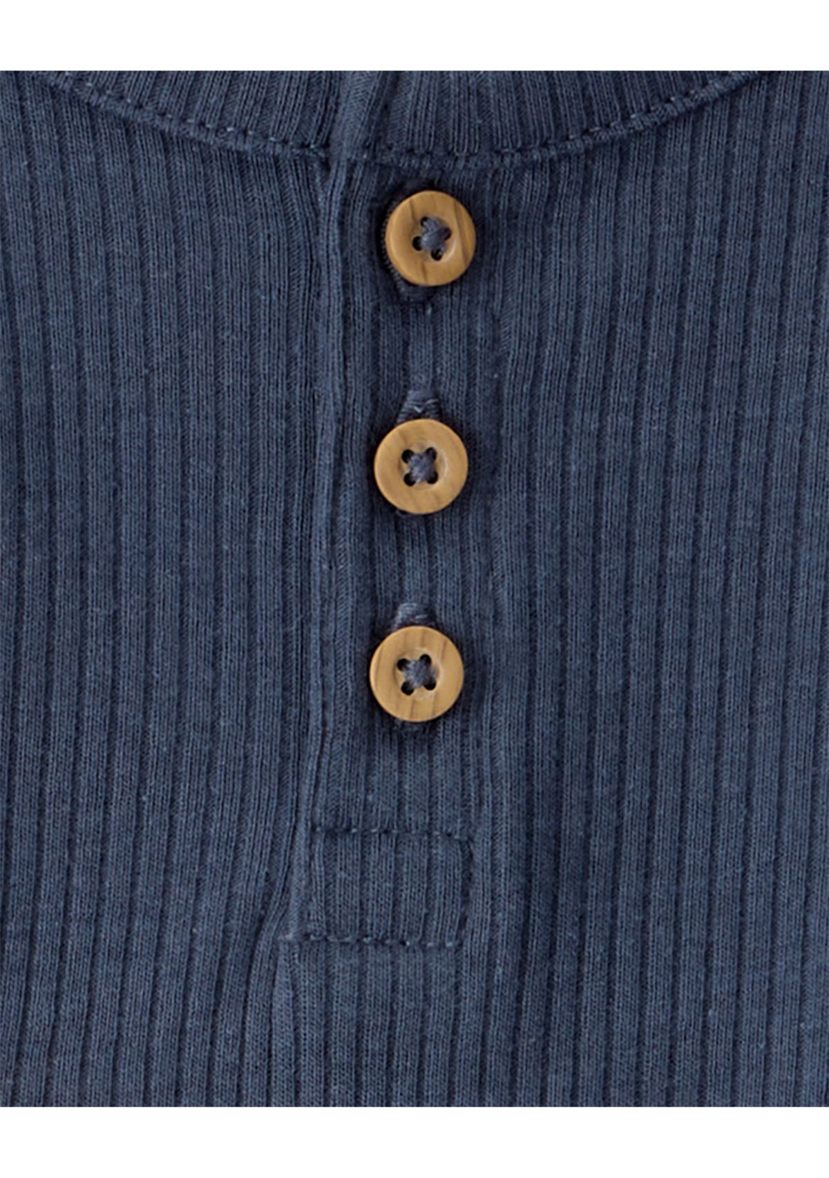 Baby Boys 3-Pack Elephant Print Long-Sleeve Multipack Bodysuits!