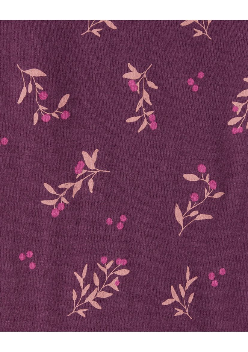 Baby Girls Set of 5 Printed Bodyuits 