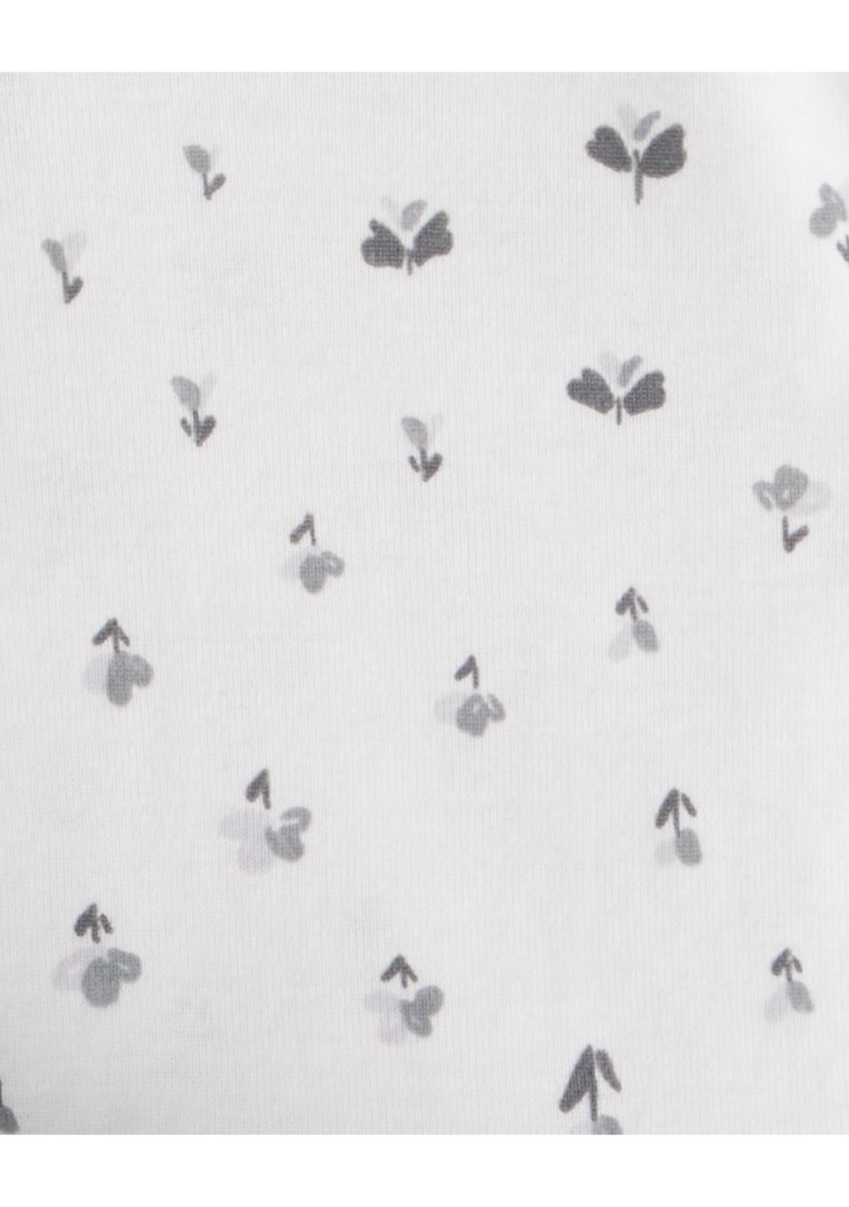 This 3-piece set does the layering for you-no styling degree required. With a soft cotton bodysuit, cozy boucle vest, and easy pull-on pants, it’s built for everyday adventures and spontaneous photo ops. The heart pockets on the vest dial up the charm without trying too hard, while the sweet floral print adds a soft pop under all that cozy grey. One outfit, lots of ways to wear.