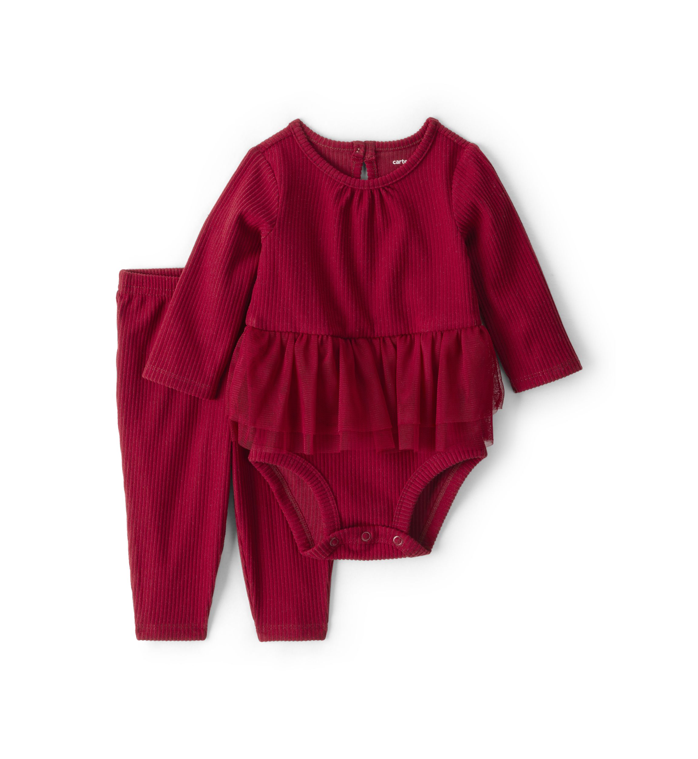 Baby Girls Bodysuit Set 