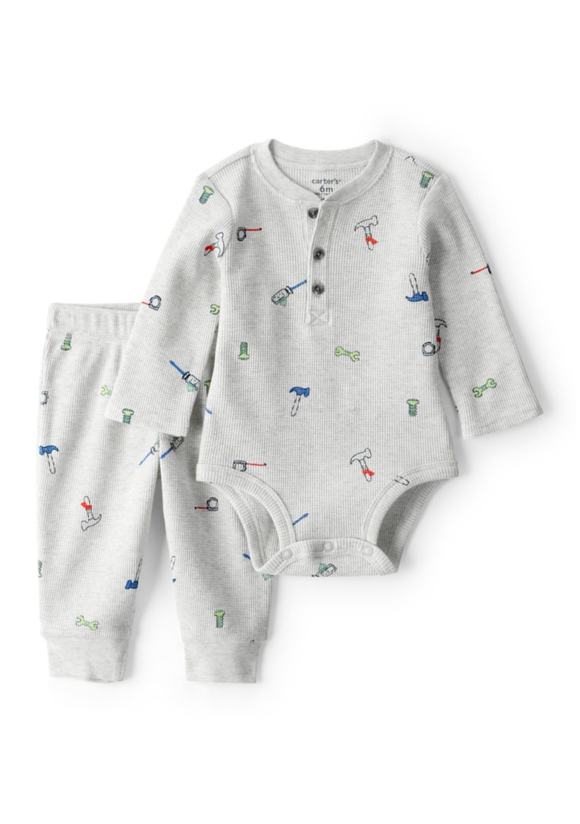 Baby Boys 2-Piece Bodysuit Set 