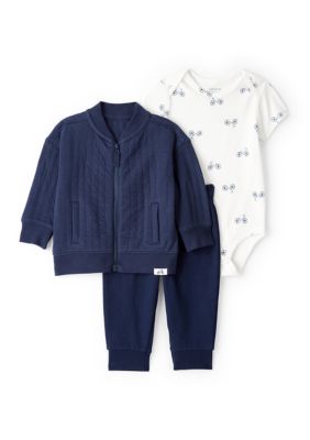 Carter's Baby Boys 3-Piece Cardigan Set