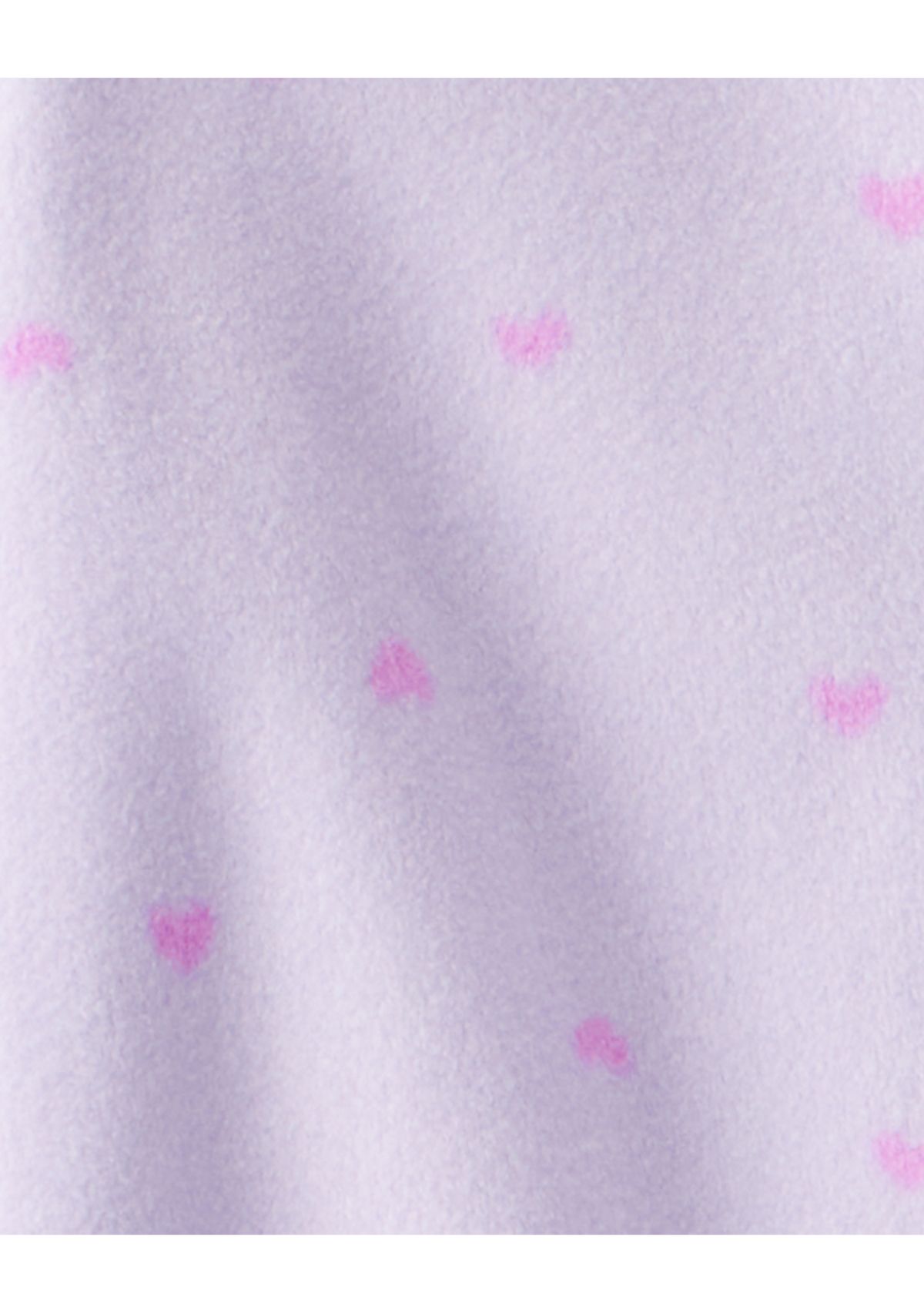 Baby Girls One Piece Footed Fleece Pajama