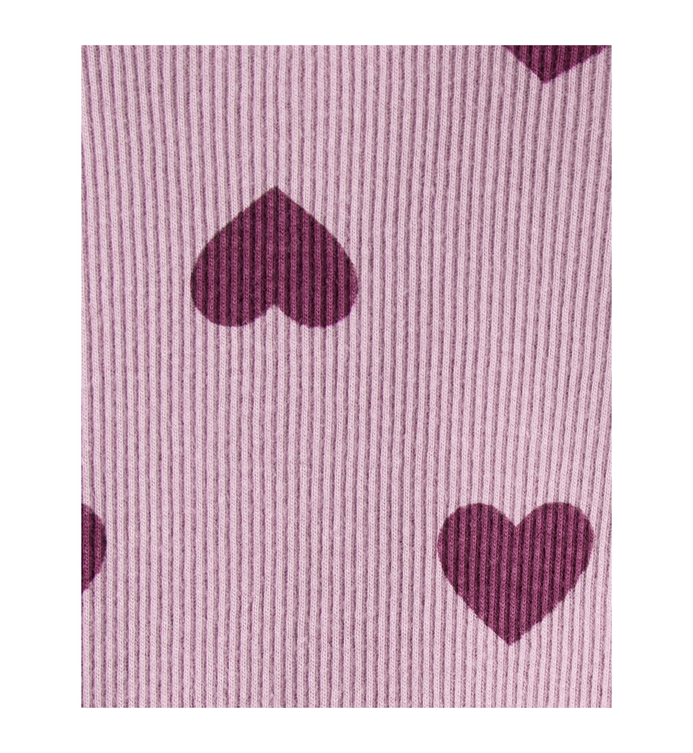 Baby Girls Heart Print Set
