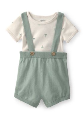 Carter's Baby Boys 2 Piece Overall Set