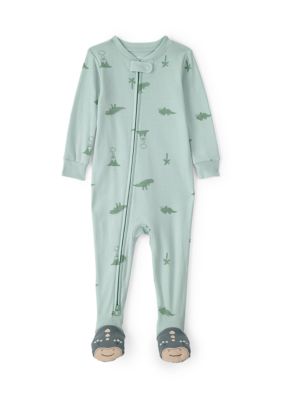 Carter's Baby Boys Dinosaur Print Footie Pajamas, 18 Months
