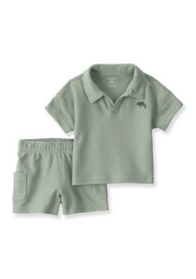 Carter's Baby Boys Shirt and Shorts Set, 3 Months