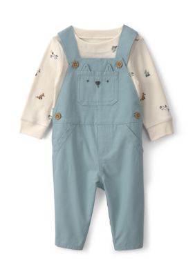 Carter's Baby Boys Overall Set, Blue, Newborn