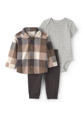 Carter's Baby Boys Bodysuit and Pants Set with Shacket