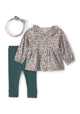 Carter's Baby Girls 2 Piece Pants Set