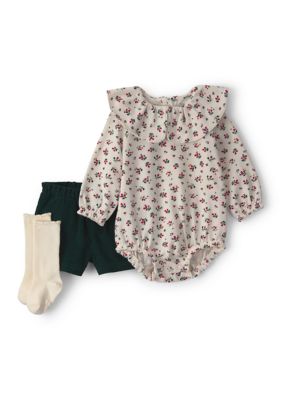 Carter's Baby Girls 2-Piece Floral Set, 6 Months