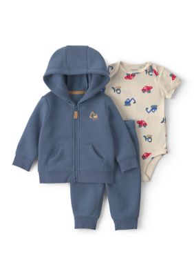 Carter's Baby Boys Bodysuit and Pants Set with Cardigan