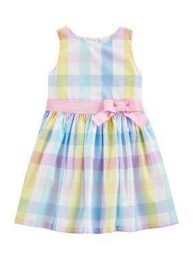 Carter's® Toddler Girls Pastel Gingham Dress | belk