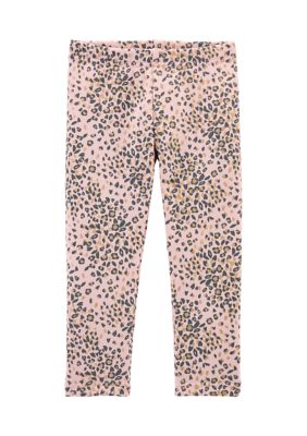 Carter's® Toddler Girls Pink Leopard Print Pants | belk