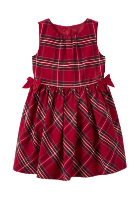 Toddler Girls Plaid Dress