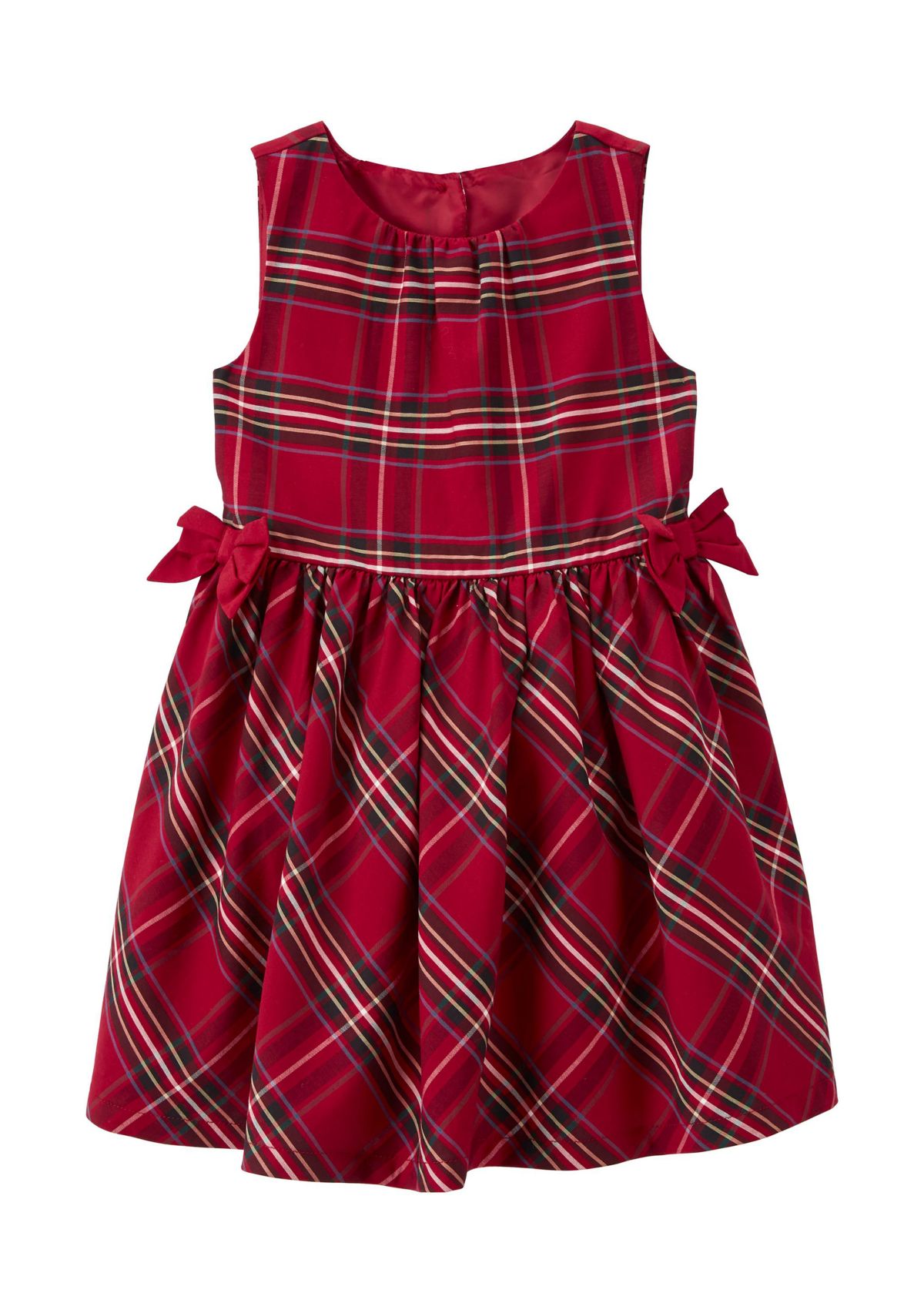 Toddler Girls Plaid Dress
