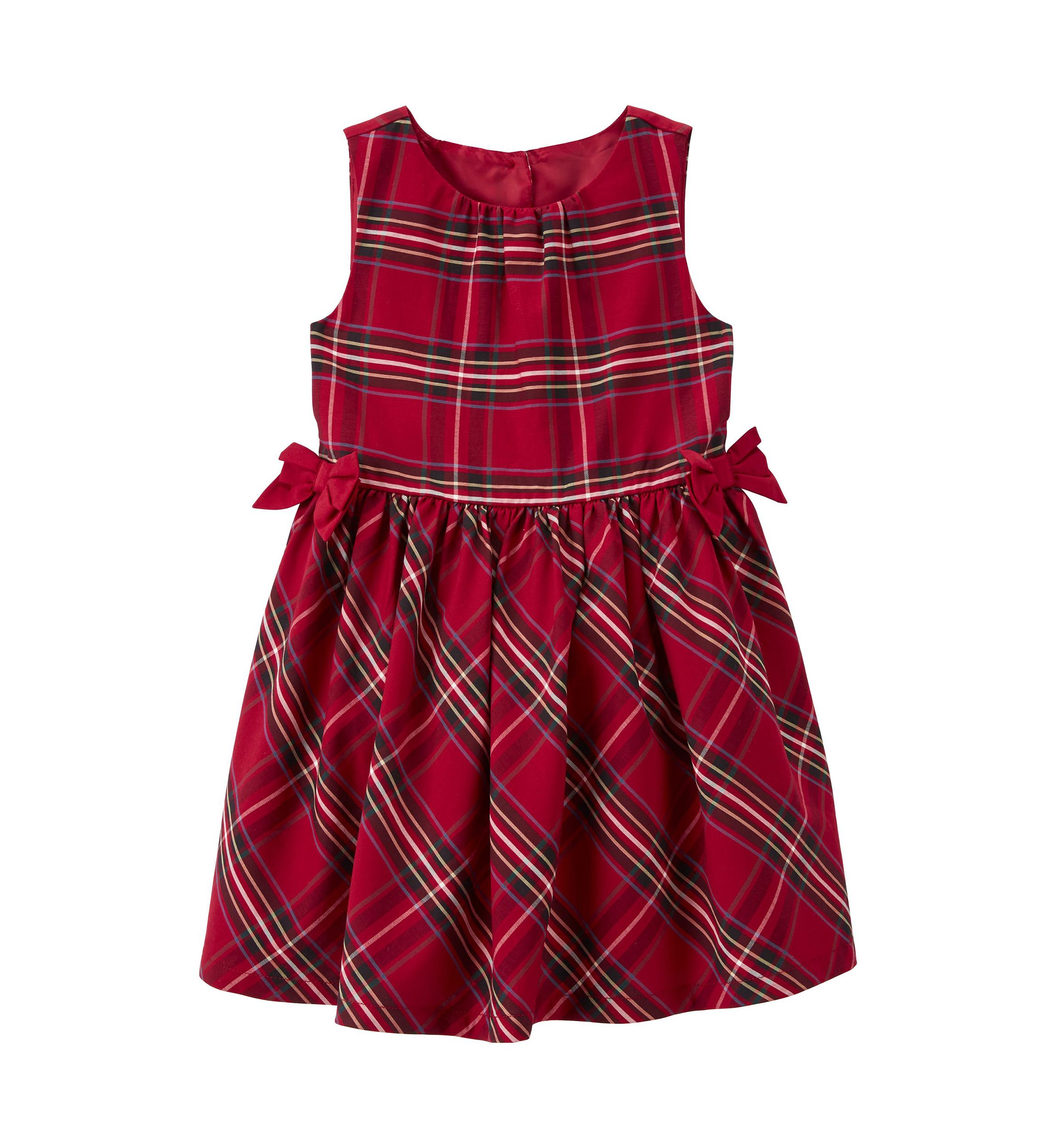 Toddler Girls Plaid Dress
